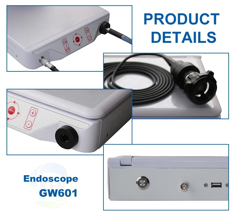 Portable Medical Capsule Endoscope Inspection USB Camera for Ent Endoscopy