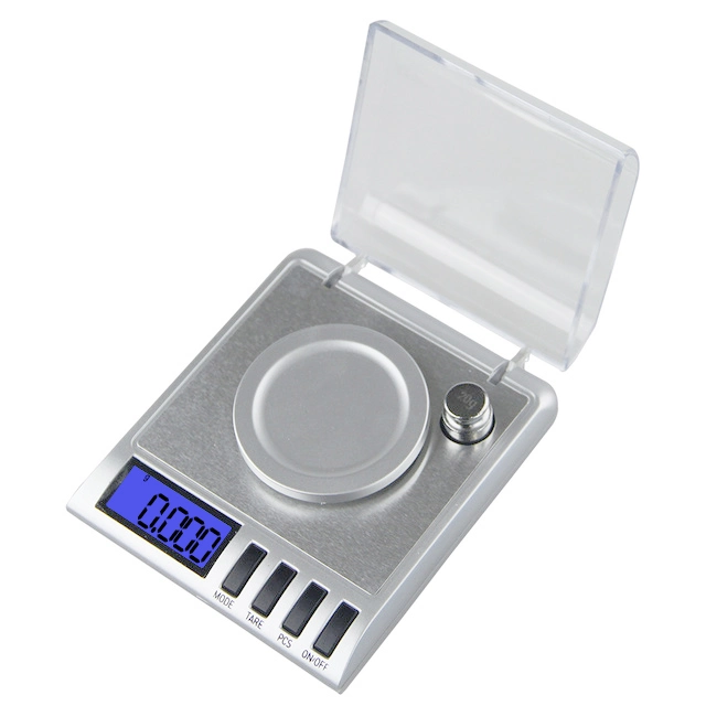 Digital Pocket Scales Accurate Mini Jewelry Weighing Scales 0.001g