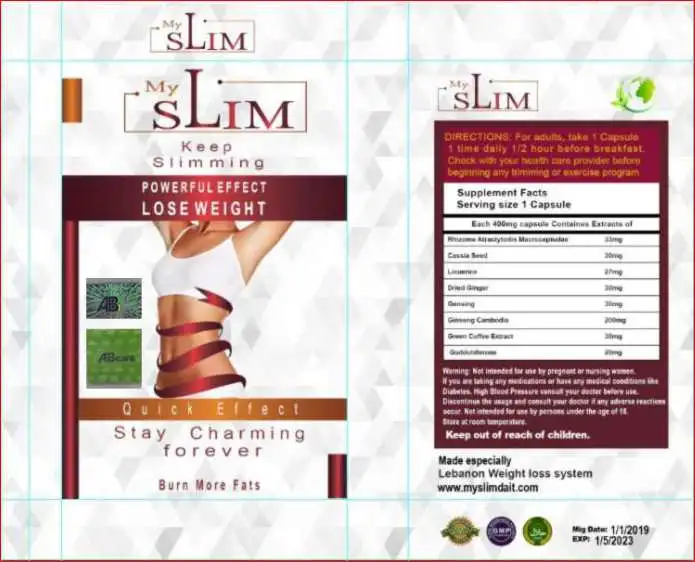 Burn 7 Slimming Capsule Weight Loss Diet Pills