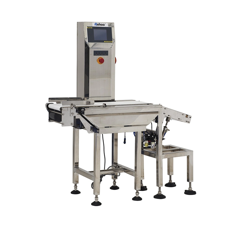 Automatic Check Weight Belt Weighing Scale Roller Conveyor Check Weigher