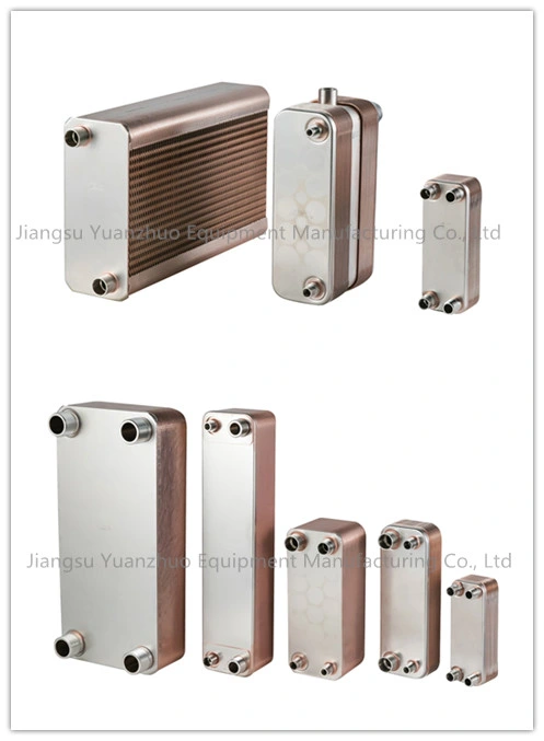 Zl52A CB52 High Quality Copper Brazed Plate Heat Exchanger Freon Water Heat Exchanger