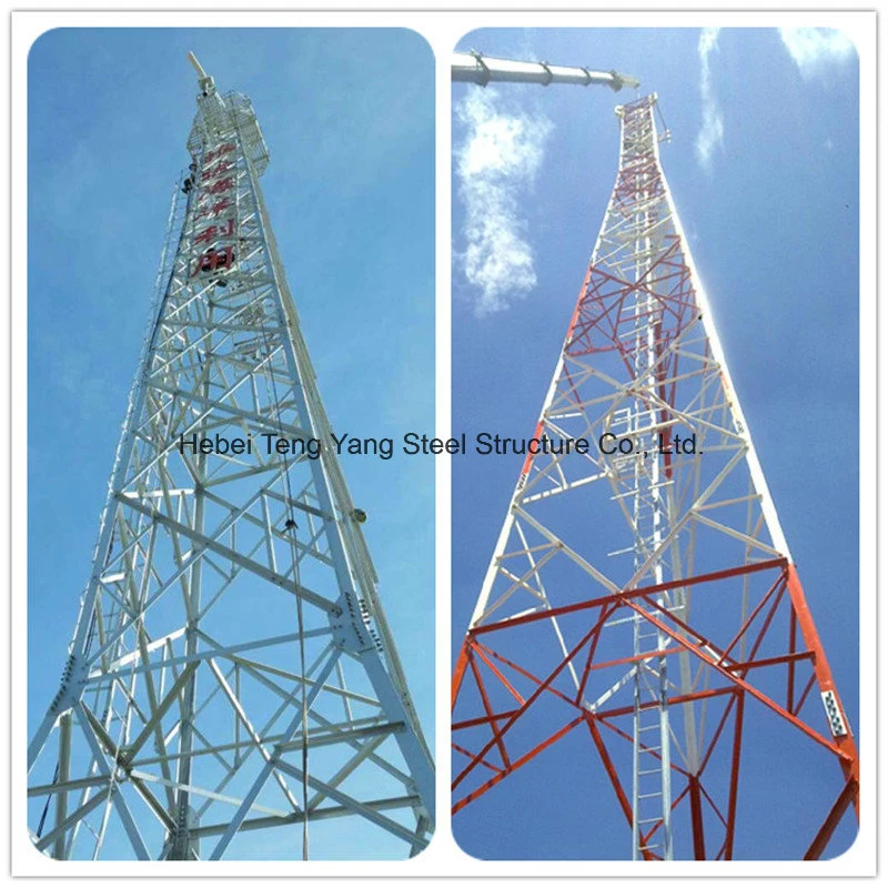 Chinese Manufacturers Offer High Quality Telescopic Antenna Mast Type of Angle Steel Tower