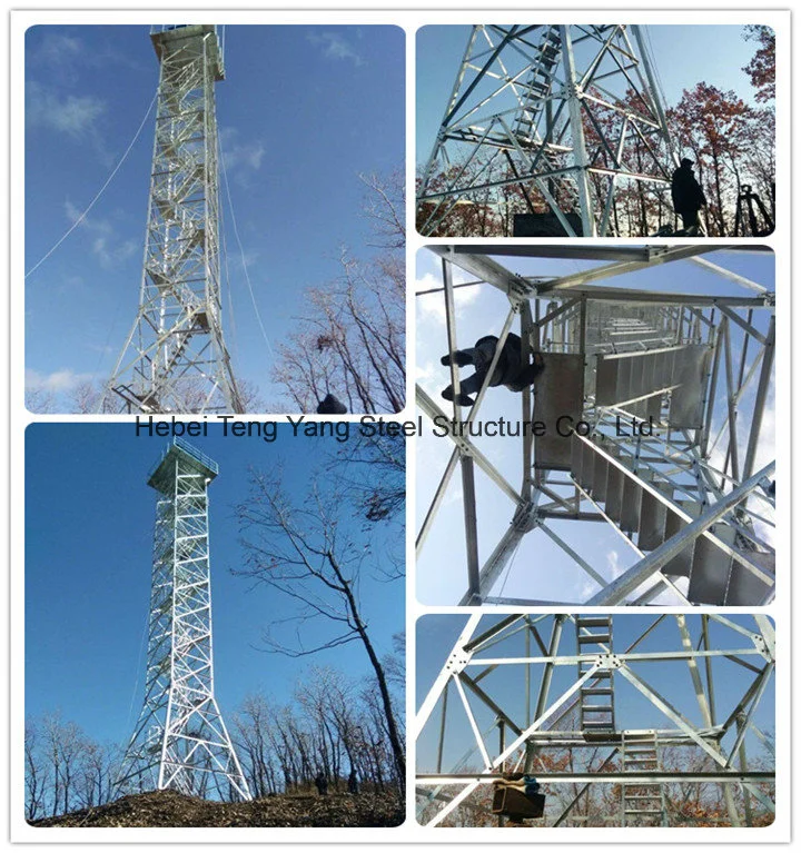 Chinese Manufacturers Offer High Quality Telescopic Antenna Mast Type of Angle Steel Tower