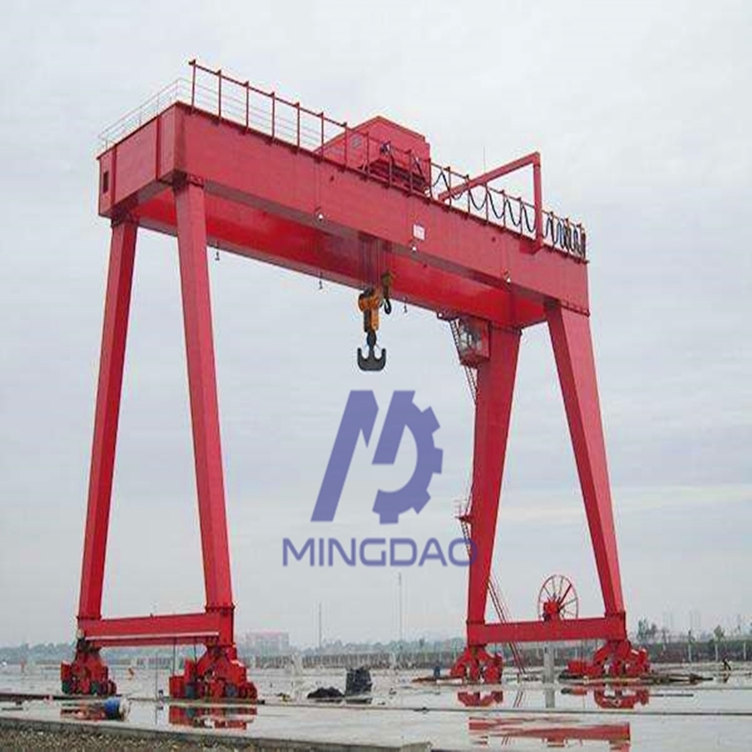 Electric Box 10t Girder Gantry Crane for Construction Sites