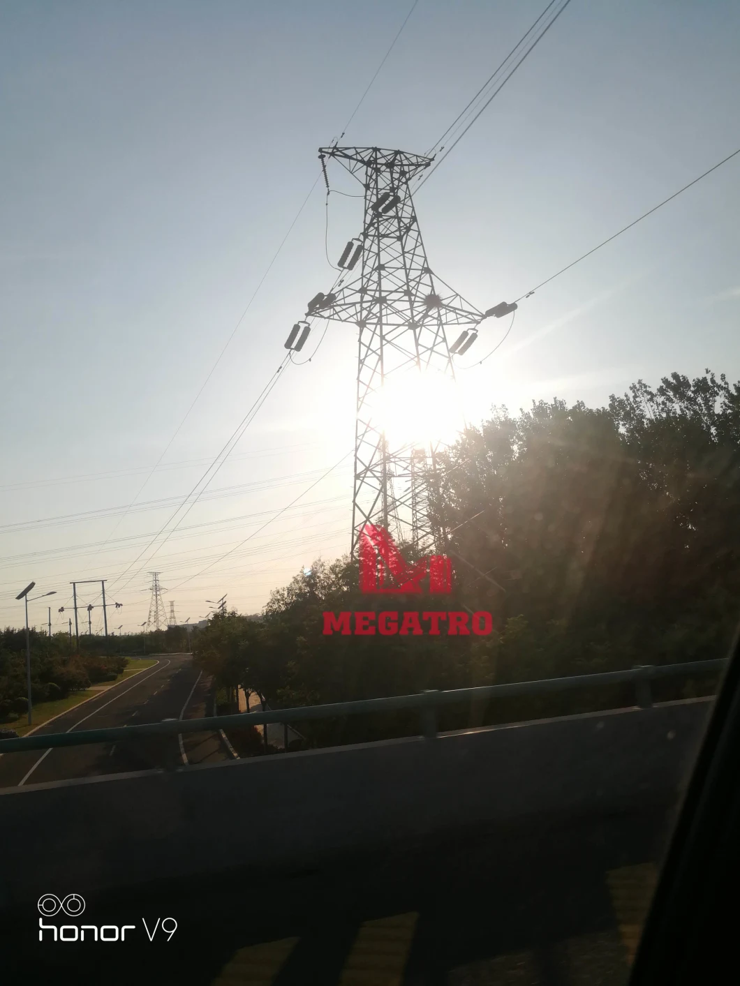 Megatro 110kv 1b2-J1 Light Angle Tension and Power Transmission Steel Pylon Tower