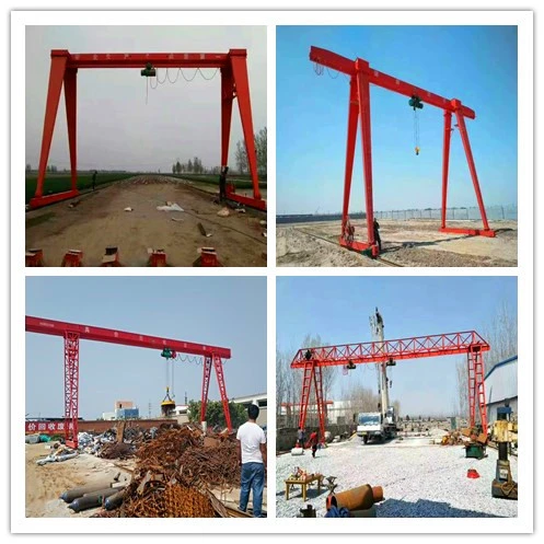 ISO Box Type Mh 15t - 9m Single Girder Gantry Crane