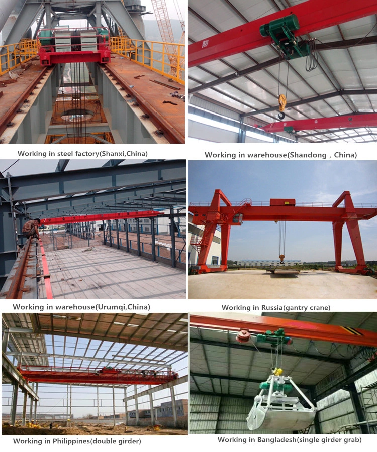 ISO Box Type Mh 15t - 9m Single Girder Gantry Crane