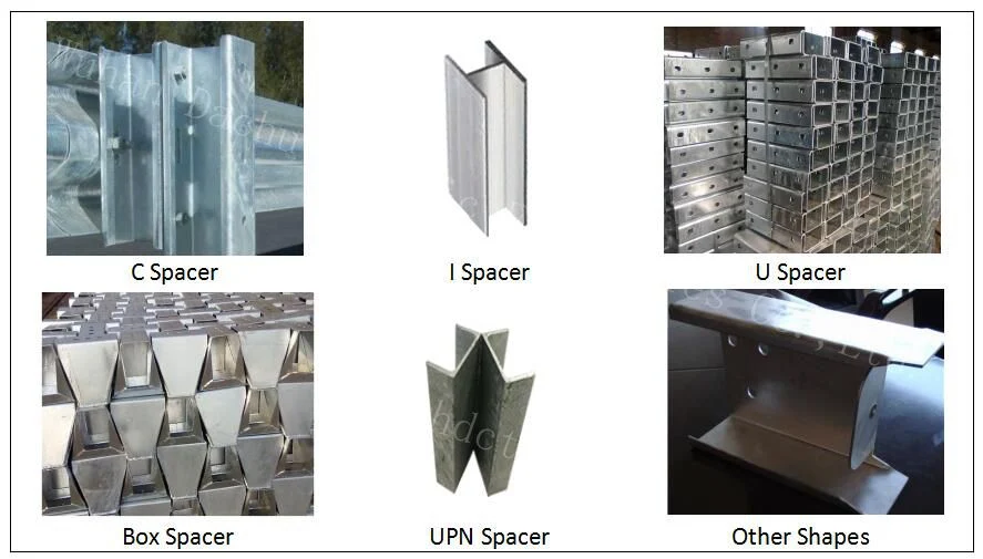 Roadway Safety Crash Barrier Highway Guardrail Beam Post Spacer