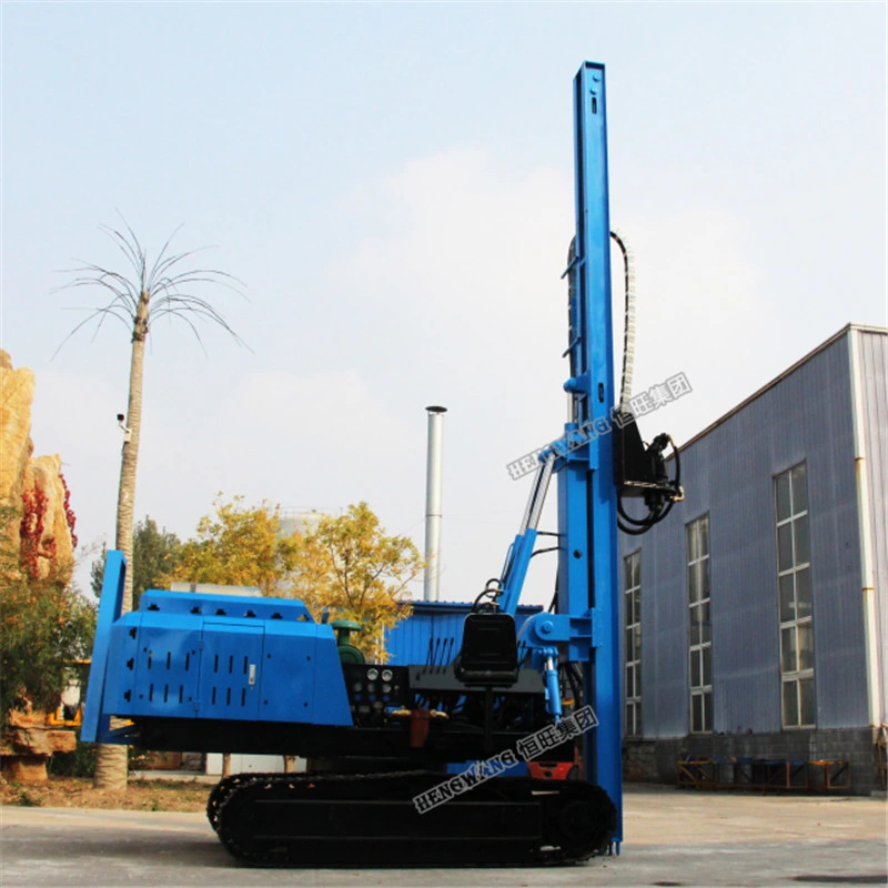 Highway Guardrail Beam Post Hydraulic Press Sheet Pile Driver