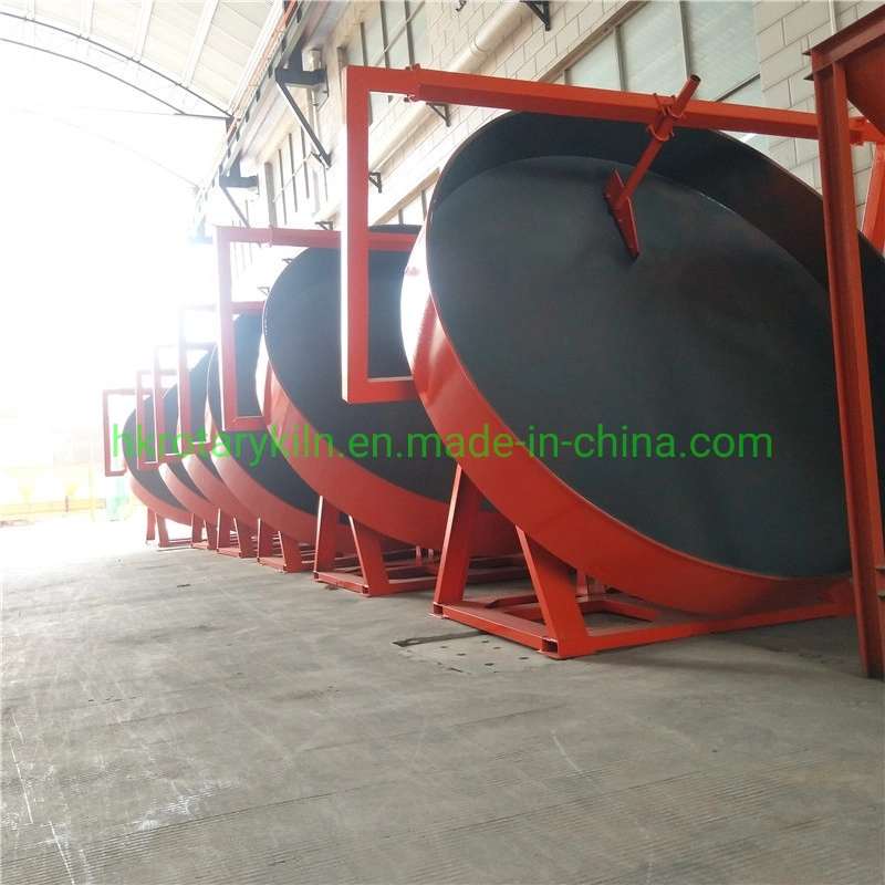 Slurry/Slim/Ceramic/Leca Sand Disc Pelletizer Granulating Mixer Granulator Disc Pelletizer