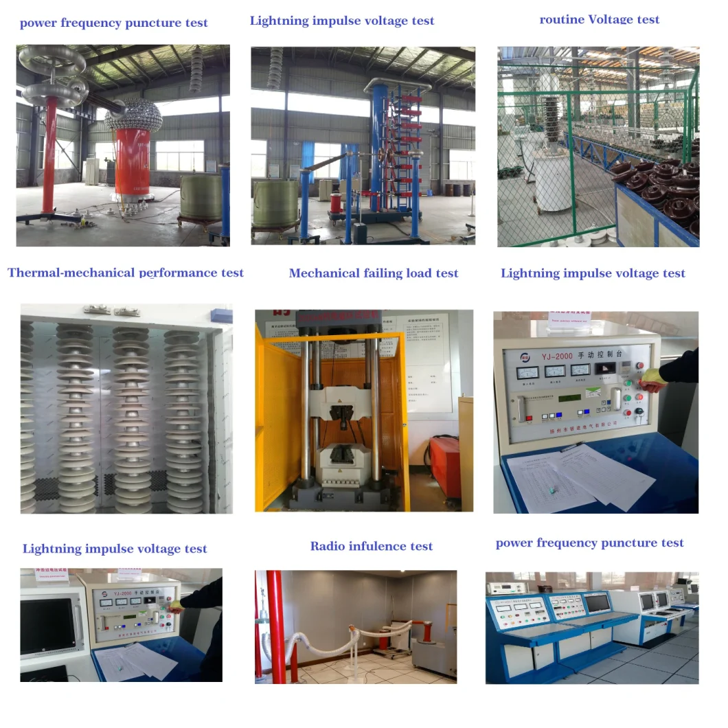 High Voltage ANSI Ceramic /Porcelain Solid-Core Support Insulator