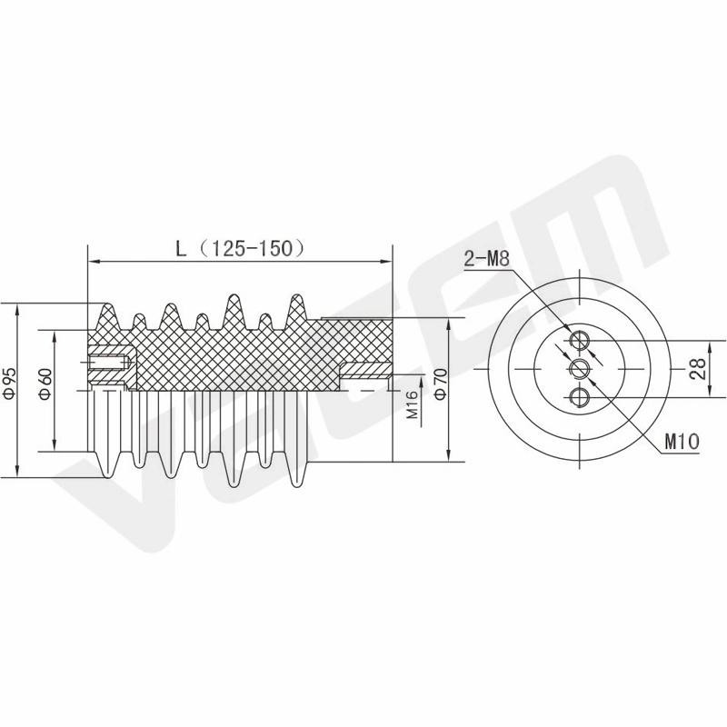 3.6-12kv Insulator for High Voltage Switchgear