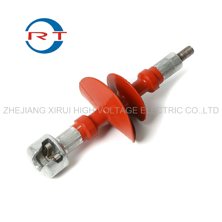 12kv Low Voltage Electric 802-5 Porcelain Insulator with Bracket