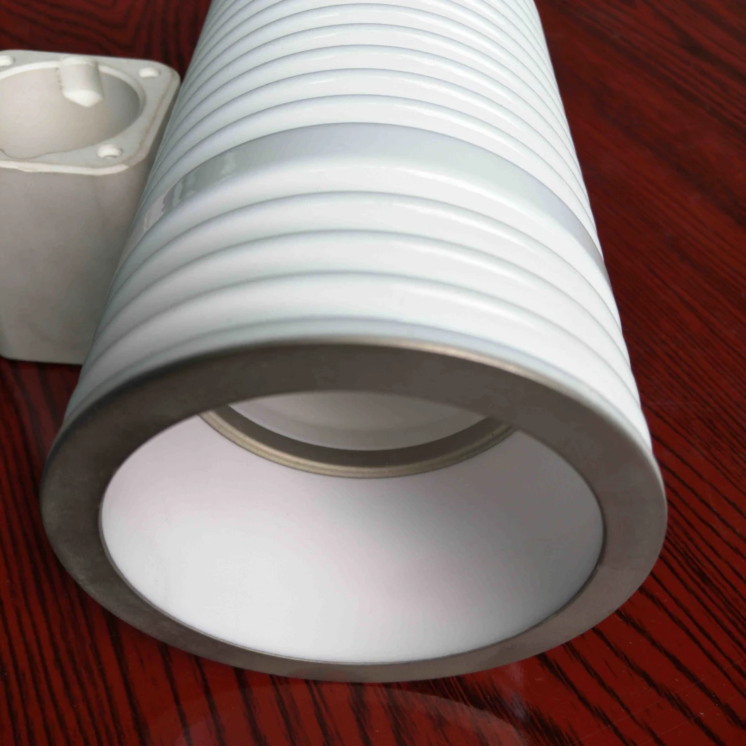 Sgj Glazed/ Glaze/ Glazing Ceramic High Insulation Resistance High-Reliability Vacuum High Voltage Alumina Ceramic Parts