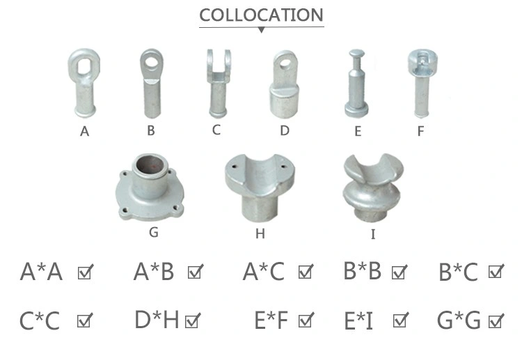 Power Distribution Polymer Tension Suspension 11kv Insulator