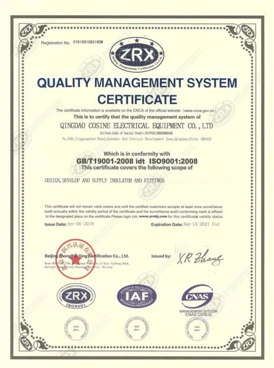 High Voltage ANSI Ceramic /Porcelain Solid-Core Support Insulator