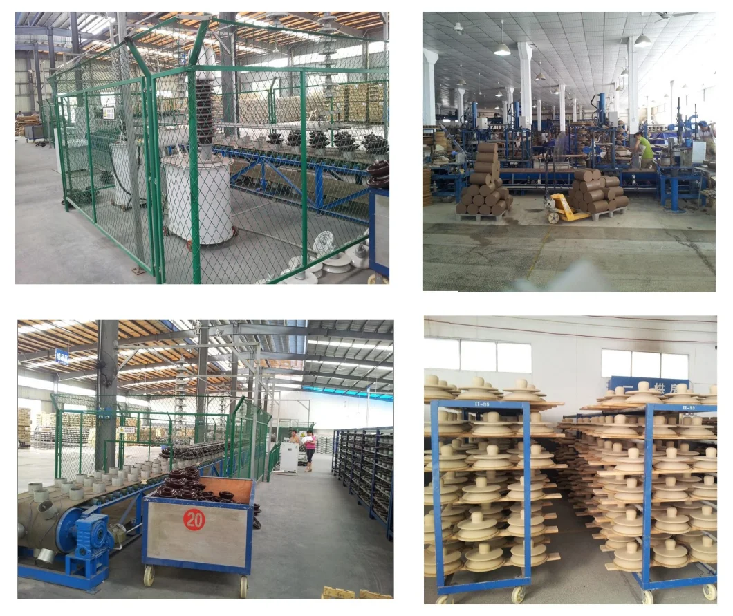 High Voltage ANSI Ceramic /Porcelain Solid-Core Support Insulator