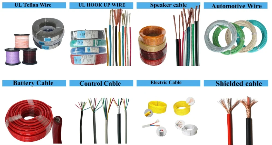 Multi Core Copper Stranded Rubber Insulated Welding Cable for Low Voltage Low-Frequency Environments