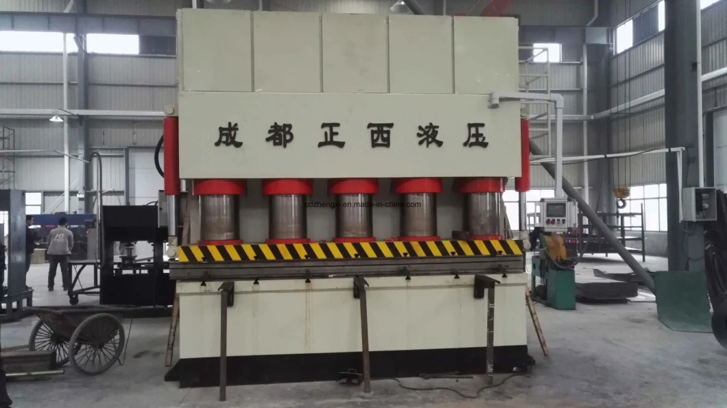 1500 Ton Hydraulic Metal Door Embossing Press H Frame Door Press Machine