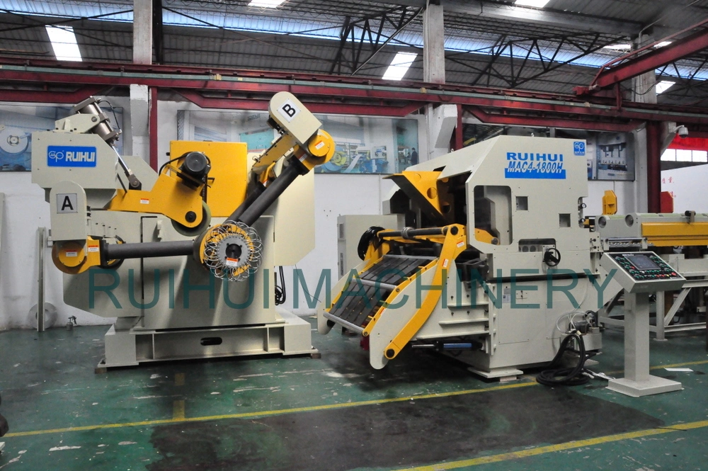 Nc Servo Straightener Feeder and Uncoiler Automatic Feeding Machine (MAC4-1800H)