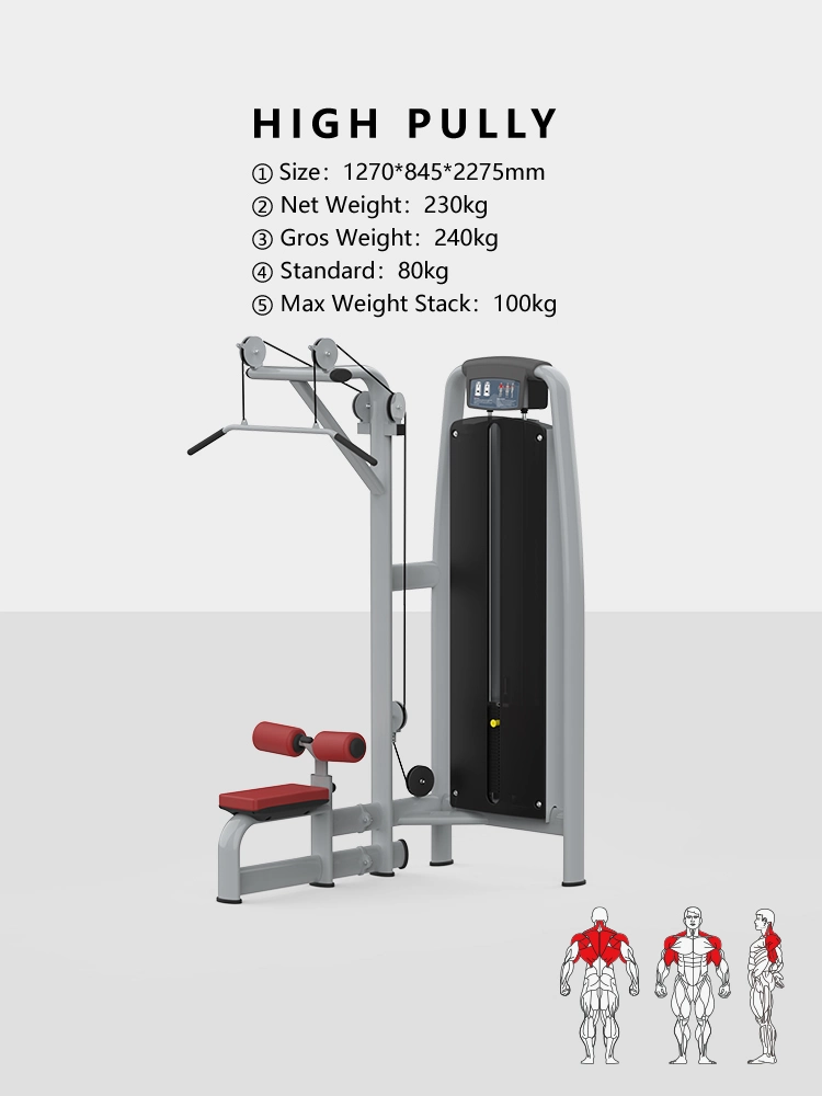 Guangzhou Commercial Gym Machine Lat Pull Down Machine (BFT-2022)