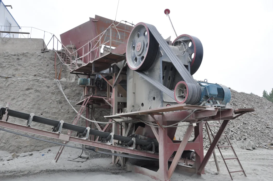 Aggregate Crushing Feeder Vibrating Feeder Motor Apron Feeder