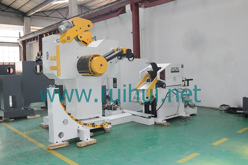 Automation Machine 3 in 1 Straightener Feeder with Nc Servo Feeder Help to Making Car Parts