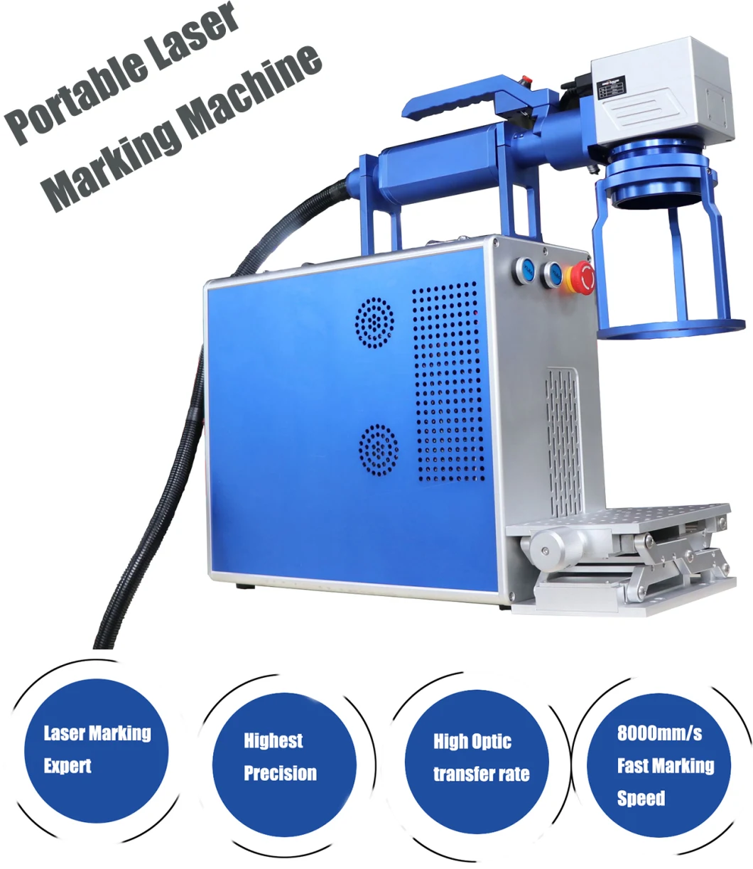 30W Laser Marking Machine for Pneumatic Tools Saw Blade