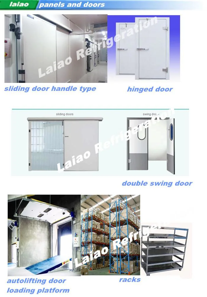 Coldroom with PVC Curtain Ice Room Storage Freezer