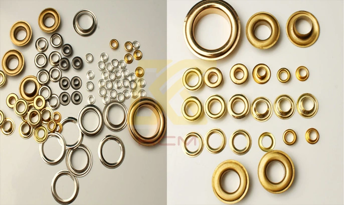 Brass Round Curtain Eyelet, Iron Bag Ring Eyelet, , Stainless Steel Curtain Grommet Eyelet