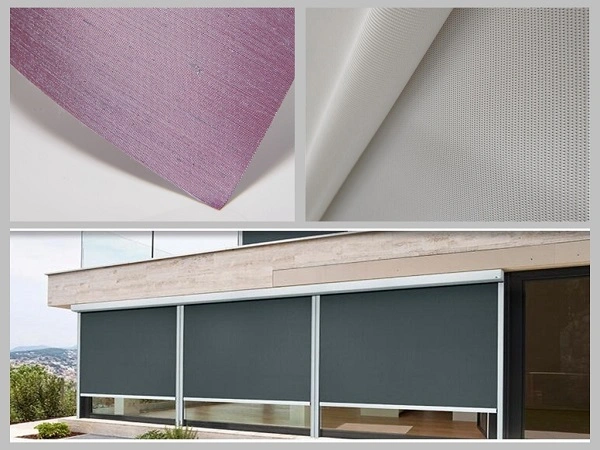 Transparent Roller Blind Fabric for Industrial Curtains