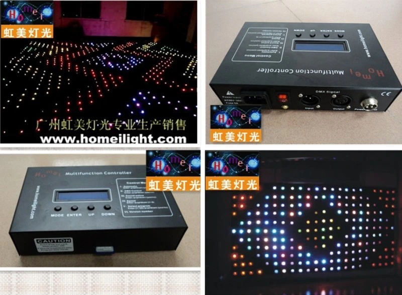 Full Mix Colors LED Vision Curtain Light, LED Video Curtain RGB Video Curtain Light Manufacturer