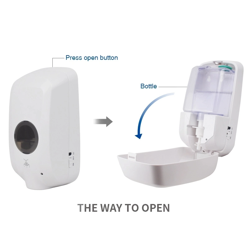 Multifunctional Refillable Automatic Soap Dispenser Alcohol Hand Sanitizer Dispenser Antisepic Disinfectation Hand Dispenser in Pubilc Area