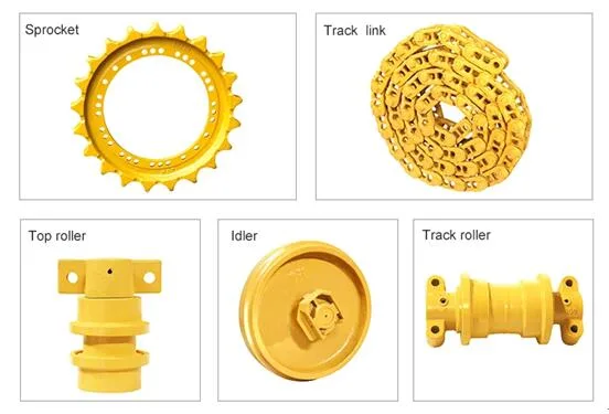 China Supplier Upper Roller Excavator Spare Parts Top Roller PC200-7 22u-30-00021 Carrier Roller