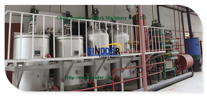 New Condition Crude Oil Refinery Plant Peanut/Palm/Sunflower Oil Refining Machine