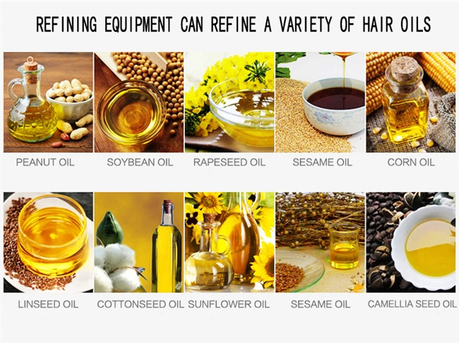 Chinese Supplier Small Scale Crude Sunflower Oil Refinery Machine