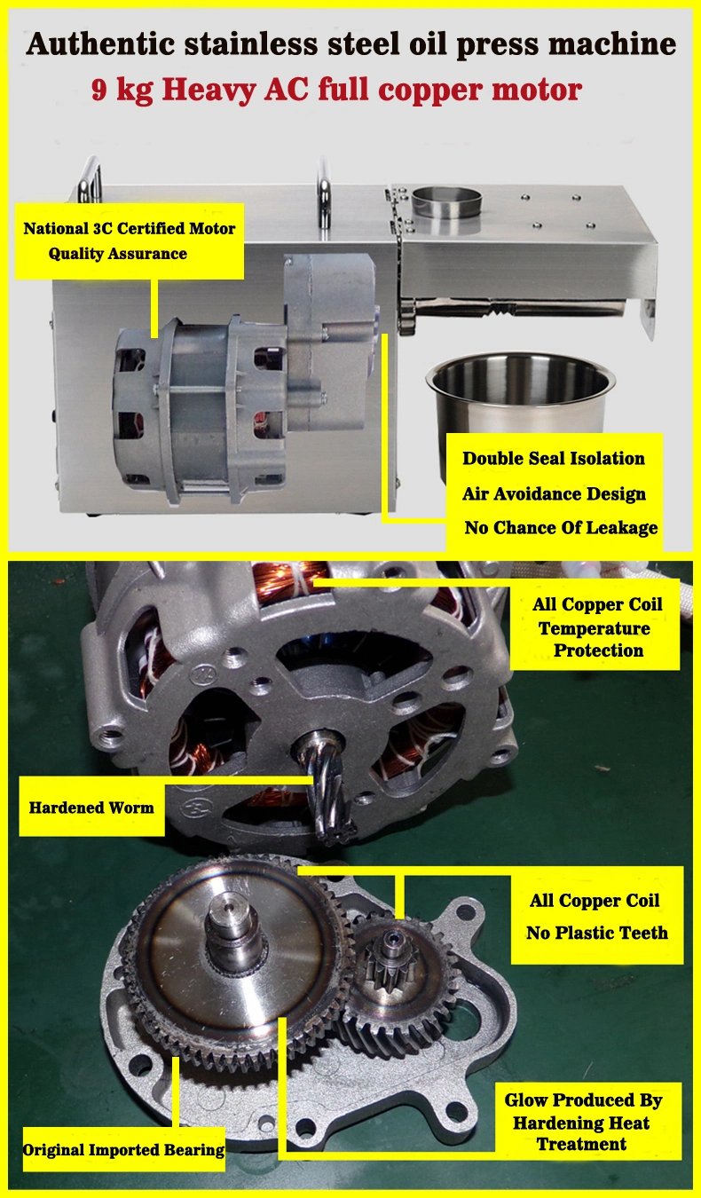 Niger Seed Oil Press Machine Cold Press Oil Machine Sacha Inchi Oil Press Machine