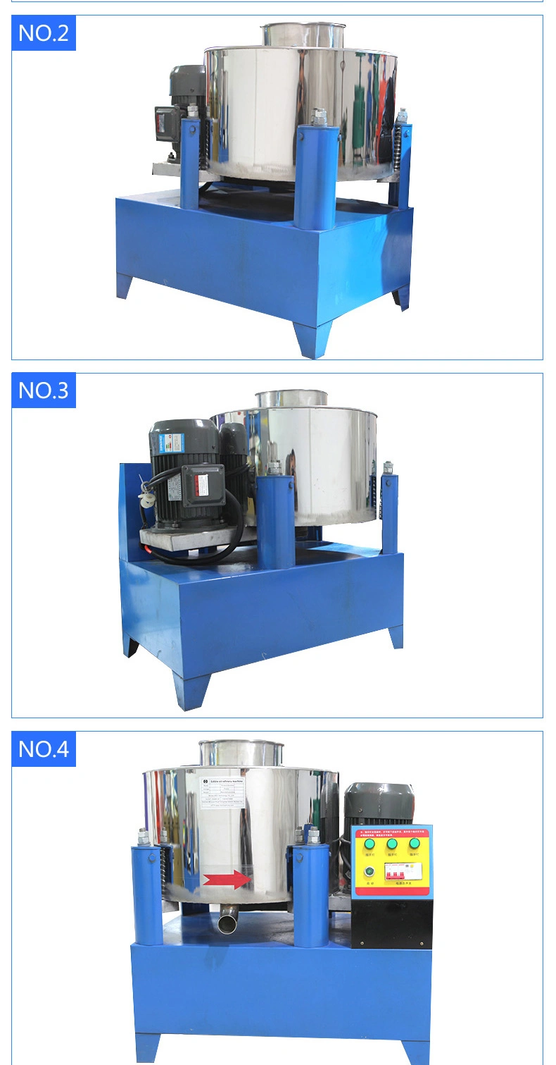 Sunflower Peanut Cotton Sesame Seed Small Crude Edible Oil Centrifuge Oil Filter
