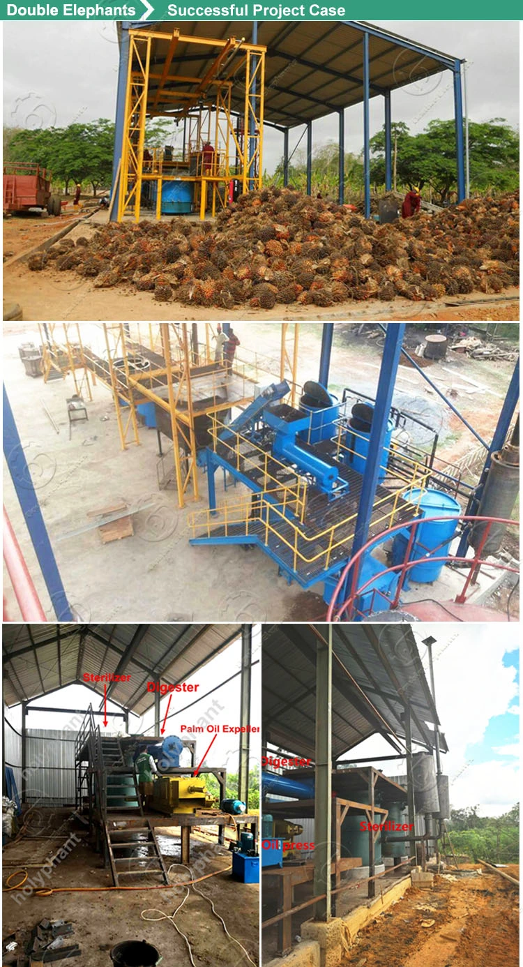 Palm Oil Mill Machinery Screw Press Bottling Palm Fruit Oil Press Machine