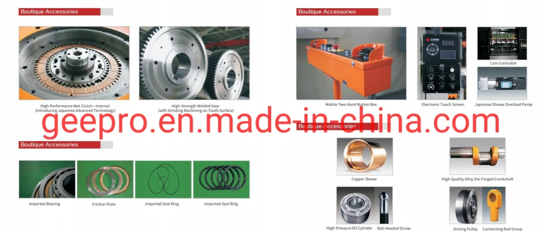 OEM 100 Ton 4 Column Single Cylinder Oil Filter Press Machine