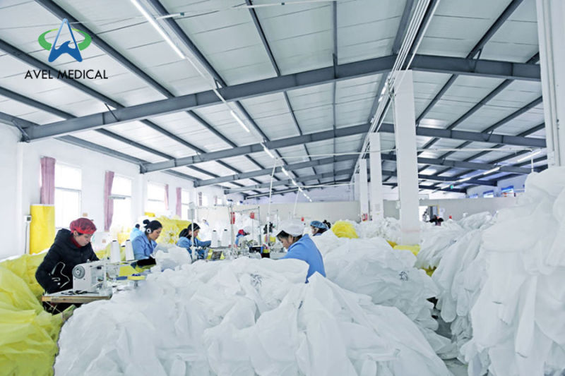 Nonwoven PP Microporous Working Safety Disposable Coverall Overall From Factory Directly