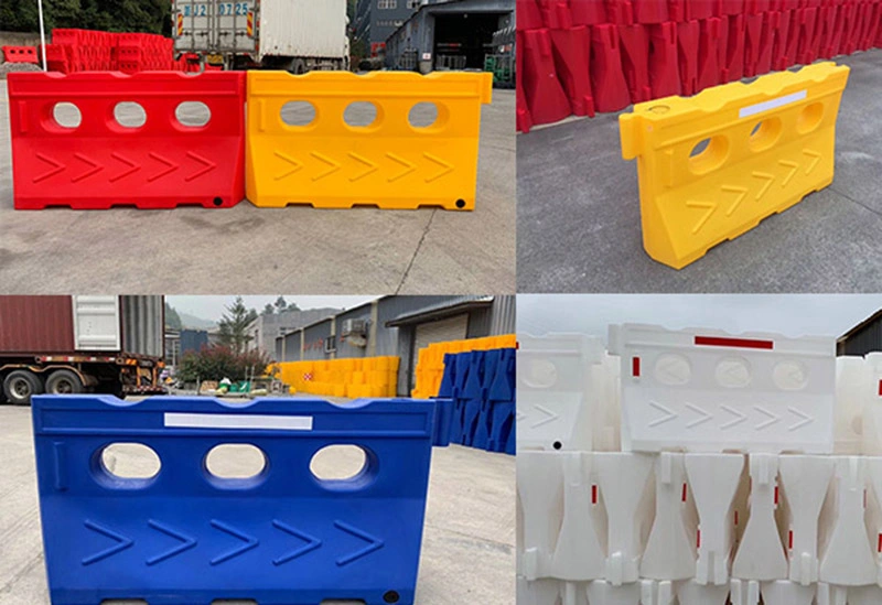 Plastic Pliable Red Yellow Wall Traffic Fence Barrier