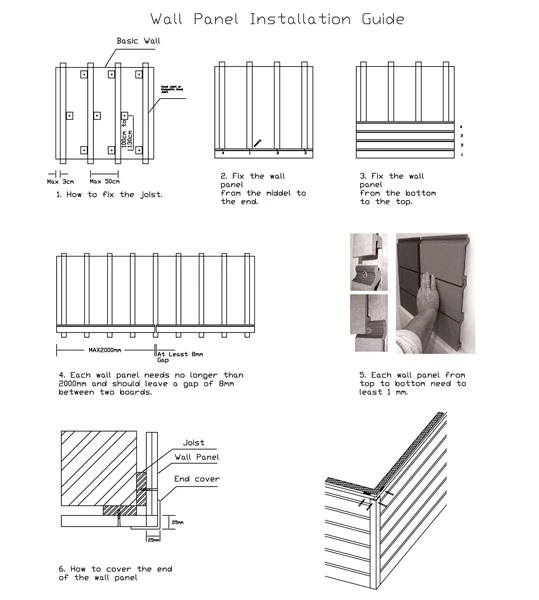 Composite Outdoor Wood Panels Contemporary PVC Wall Panel for Exterior Decorative Wall Panel