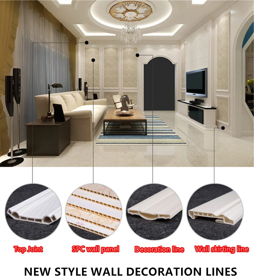 PVC Wall Decoration Internal Corner Clips HD-72