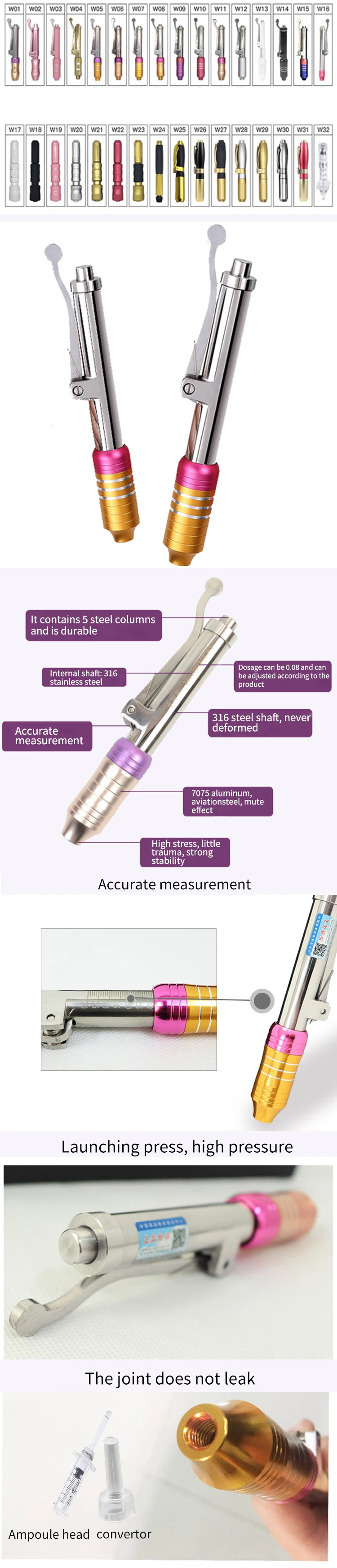 0.3ml Cross Linked Hyaluronic Acid Derm Hyaluronic Pen for Face Injetavel and Make Lip Filler