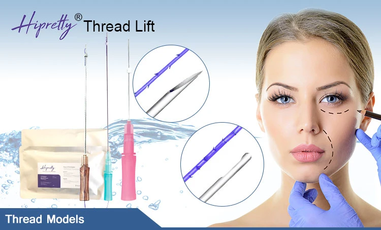 Cog 4-1 19/21g 100mm Pdo Threads Antiaging Facial Lift Absorbable Thread