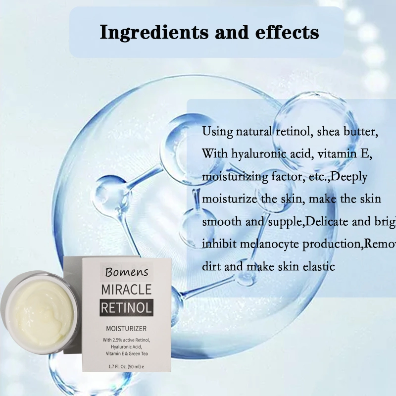 Retinol Moisturizer Serum Anti Wrinkles Aging Hyaluronic Retinol Cream