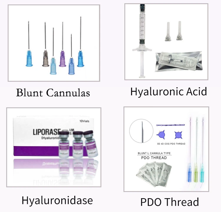 0.3ml Cross Linked Hyaluronic Acid Derm Hyaluronic Pen for Face Injetavel and Make Lip Filler