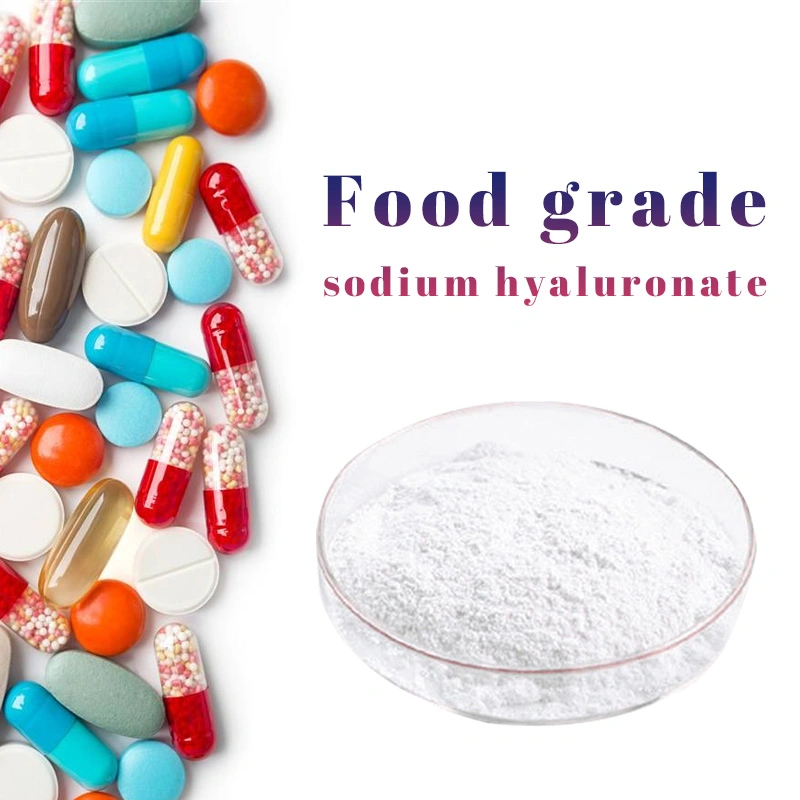 Hyaluronic Acid Food/Cosmetic/Injectable Grade/Eye Drop Grade White Powder