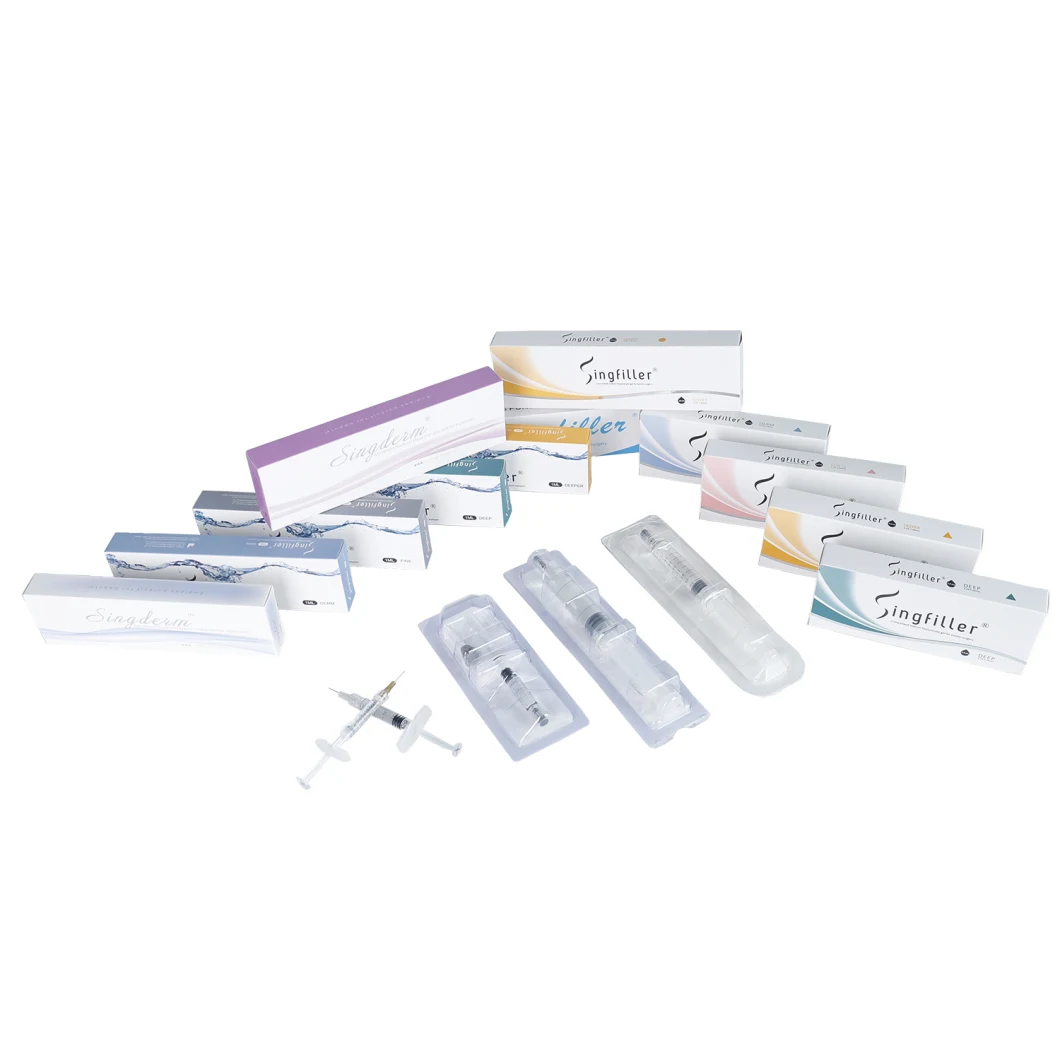 CE Cross Linked Hyaluronic Acid Dermal Filler for Anti Wrinkles